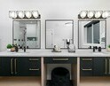 Master bathroom in a home by Carrington Homes in Kelowna, British Columbia. 