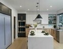 Kitchen in a home by Carrington Homes in Kelowna, British Columbia. 