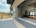 Patio in a home by Carrington Homes in Lone Pine Estates in Kelowna, British Columbia. 